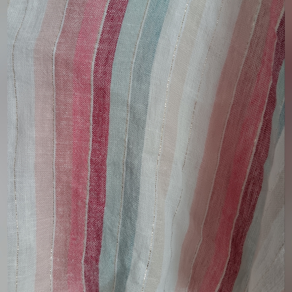 Rails Thea Linen Tie Top In Tropic Stripe. Size S. - image 7